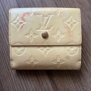 Louis Vuitton Yellow Monogram Wallet